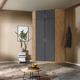 Modern Living Nastavek Za Omaro Aalen, Temno Siva | Shoptok.si