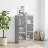  Visoka komoda s vratima 68x37x109 cm konstruirano drvo | shoptok.hr