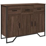 Maison Chic Komoda - Predalnik rjavi hrast 97x32,5x74,5 cm inženirski les, (21718006) Cene