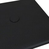  Zidna uzglavlja 12 pcs Crna 30 x 15 cm Lažna koža - Crna 30 x 15 cm | shoptok.hr