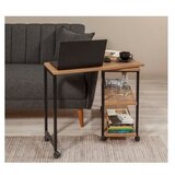 Hanah home Klub sto Melin 70x63x76cm Bež-Crni | Eponuda.ba