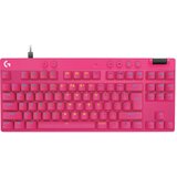 Logitech G PRO X TKL Rapid magenta žična mehanska igralna tipkovnica s slovenskimi tipkami | Shoptok.si