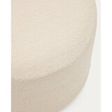 Kave Home Kremno bel tabure iz tkanine bouclé Kaeli – | Shoptok.si