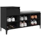 vidaXL Ormar za cipele Crni hrast 102 x 36 x 60 cm Konstruirano drvo | shoptok.hr