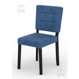 ADRK Furniture Jedilni stol Rodos 80 - črn, sonoma, moder