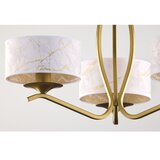 Jupiter 2109 - Luster na šipci KASZMIR 3xE27/15W/230V bela/zlatna/dekor mramora | Eponuda.com