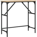  Konzolni stol boja hrasta 75 x 32 x 75 cm konstruirano drvo | Eponuda.com