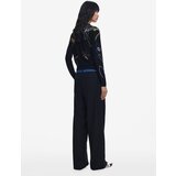 Desigual Pulover modra / jastog / črna / bela | Shoptok.si