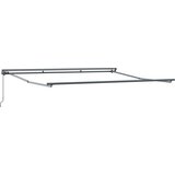 vidaXL Ročna retraktibilna tenda modro-bela 350x250 cm, (22146238) | Shoptok.si