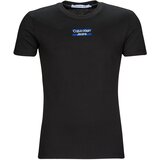 Calvin Klein Jeans TRANSPARENT STRIPE LOGO TEE Crna | shoptok.hr