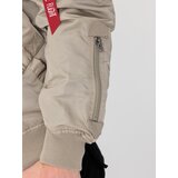 Alpha Industries Prehodna jakna 'Falcon II' pesek / rdeča / črna | Shoptok.si