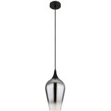 Globo 15552H3 - Viseći luster na sajli LAVUS 1xE27/60W/230V prečnik 18 cm crne boje | Eponuda.com