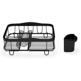 Umbra Crni željezan prilagodljiv ocjeđivač za posuđe 37x29 cm Sinkin – | shoptok.hr