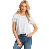 BASIC Feel Good T-shirt-RV-TS-4838.41P-light grey | Shoptok.si