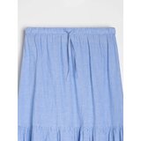 Sinsay Prugasta midi suknja | shoptok.hr