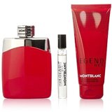 Mont Blanc parfemski set legend red, edp 100 ml + mini 7.5 ml + gel za tuširanje 100 ml Cene