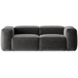 Cosmopolitan Design Temno siva sedežna garnitura 224 cm Bergano – | Shoptok.si
