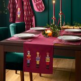Catherine Lansfield Pamučan nadstolnjak s božićnim motivom 220x32 cm Christmas Nutcracker &amp;ndash; Slike