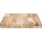 Plutajuće police 2 kom 100x40x4 cm od neobrađenog drva bagrema | shoptok.hr