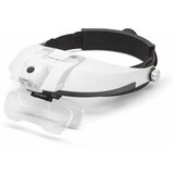 Handy povecevalno steklo za na glavo z led lucko in dvojno l | Shoptok.si