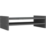  Za monitor sivi 50 x 27 x 15 cm od masivne borovine | shoptok.hr