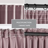 Restilo zasłona VELVET kolor brązowy szarfa upinająca styl klasyczny taśma materiał velvet 140x270 | shoptok.hr