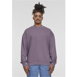 Urban Classics Men's Terry Crew Hoodie Purple Cene