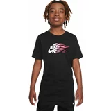 Nike SPORTSWEAR Majica za dječake, crna, veličina