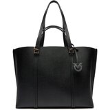 Pinko Ročna torba Carrie Shopper Big PE 24 PLTT 102832 A1LF Black Z99Q Cene