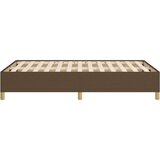  Posteljni okvir temno rjav 120x200 cm blago, (20725087) | Shoptok.si