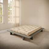 Karup Design Kadulja zeleni bračni krevet od masivnog bora bez uzglavlja s podnicom 140x200 cm Japan – | shoptok.hr