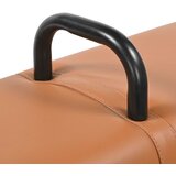  Klupa Smeđa 110 x 30 x 45 cm Prava koža | shoptok.hr