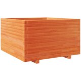  Vrtna sadilica voštano smeđe boje 70x70x49,5 cm od borovine | shoptok.hr