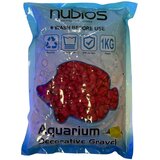 Nubios pesak u boji 6-8mm (crveni 1kg) Cene