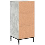 vidaXL kopalniška omarica s predalom betonsko siva 39.5 x 36 x 88 cm | Shoptok.si