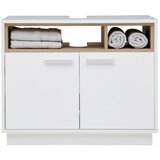 Mömax omarica za pod umivalnik milano, bela, hrast | Shoptok.si