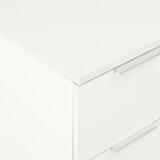  Komoda visoki sjaj bijela 60 x 35 x 80 cm od konstruiranog drva | shoptok.hr
