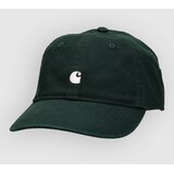 Carhartt WIP Madison Logo Kapa s šiltom dark scarab / white Cene