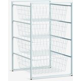 Aurora Insert za ormar, 42x45, 4 korpe, Sivi u
