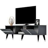 Hanah home tv polica vania anthracite silver | ePonuda.com
