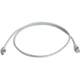Telegärtner L00000A0130 RJ45 omrežni kabel CAT6a S/FTP 0.5 m bela ognjevaren, z zaščitnim zapornim zatičem, ognjevaren, brez halogena, UL-certificiran, (20417932) | Shoptok.si