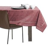 AmeliaHome Stolnjak Vesta s man&amp;scaron;etom i obrubom 140x340 cm, roza Slike