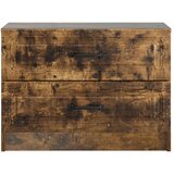  Noćni ormar s ladicama Dimljeni hrast 62 x 34 5 x 44 5 cm | shoptok.hr