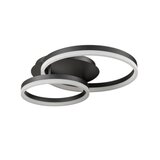 Esto rITA plafonska lampa 530x400x120 40W 3600lm 3000K crna Cene