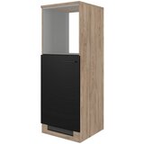 Flex-Well Omara Za Vgradno Napravo Capri, Črna, Hrast | Shoptok.si