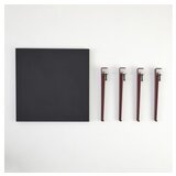 Woody Fashion Halicheron - AnthraciteBurgundy AnthraciteClaret Red Coffee Table | ePonuda.com