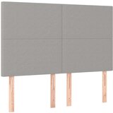  Box spring posteljni z vzmetnico svetlo siv 140x190 cm blago, (20884271) | Shoptok.si