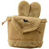  Children's Backpack Plush Ears Adjustable Strap Beige 22cm 4L Cijene