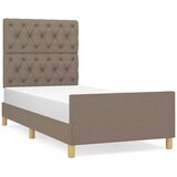  Okvir za krevet bez madraca smeđesivi 80x200cm od tkanine | shoptok.hr