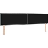 LED glava kreveta s LED trakama Svijetlo siva 200 cm tkanina | Eponuda.com